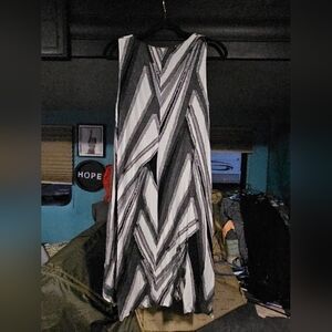 Simply Vera Vera Wang Monochrome Asymmetrical Dress